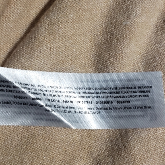 primark turtle neck slim fit l9ng sleeve. Size: Large - Picture 8 of 9